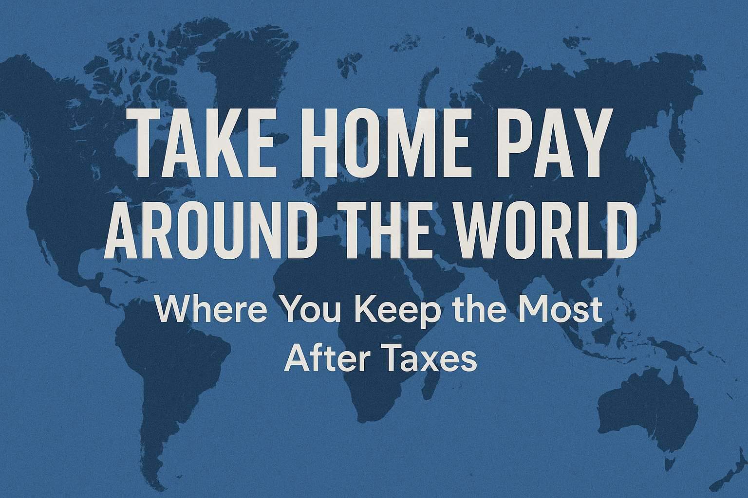 Take Home Pay Around the World: Where You Keep the Most After Taxes